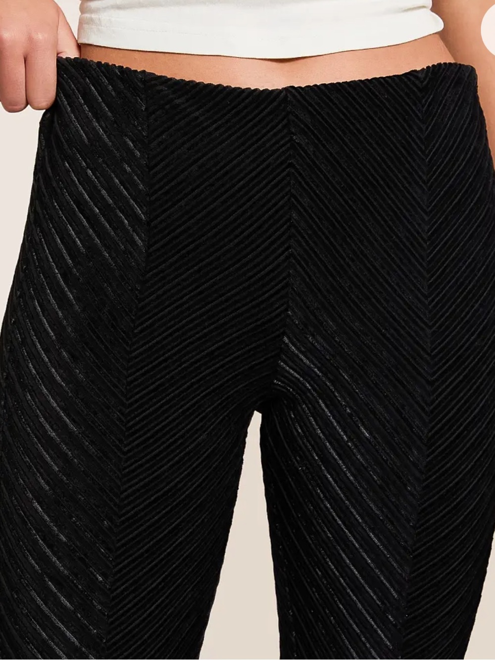 *NWT* Free People Penny Pull-On Velvet Flare Pants - Picture 6 of 10